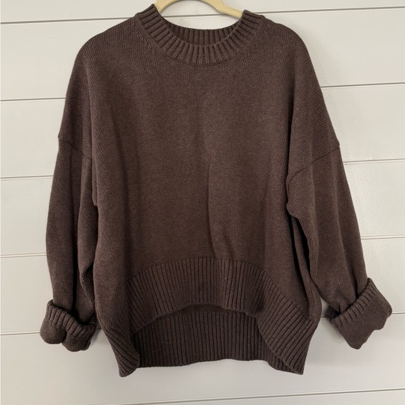 100% Organic Cotton Boyfriend Crew Sweater - Picture 1 of 1